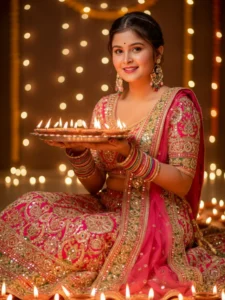 Diwali prompt for gemini boy & girl