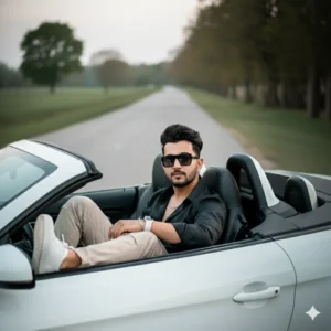 Trending 100 Gemini AI Photo Prompt Boys With Car