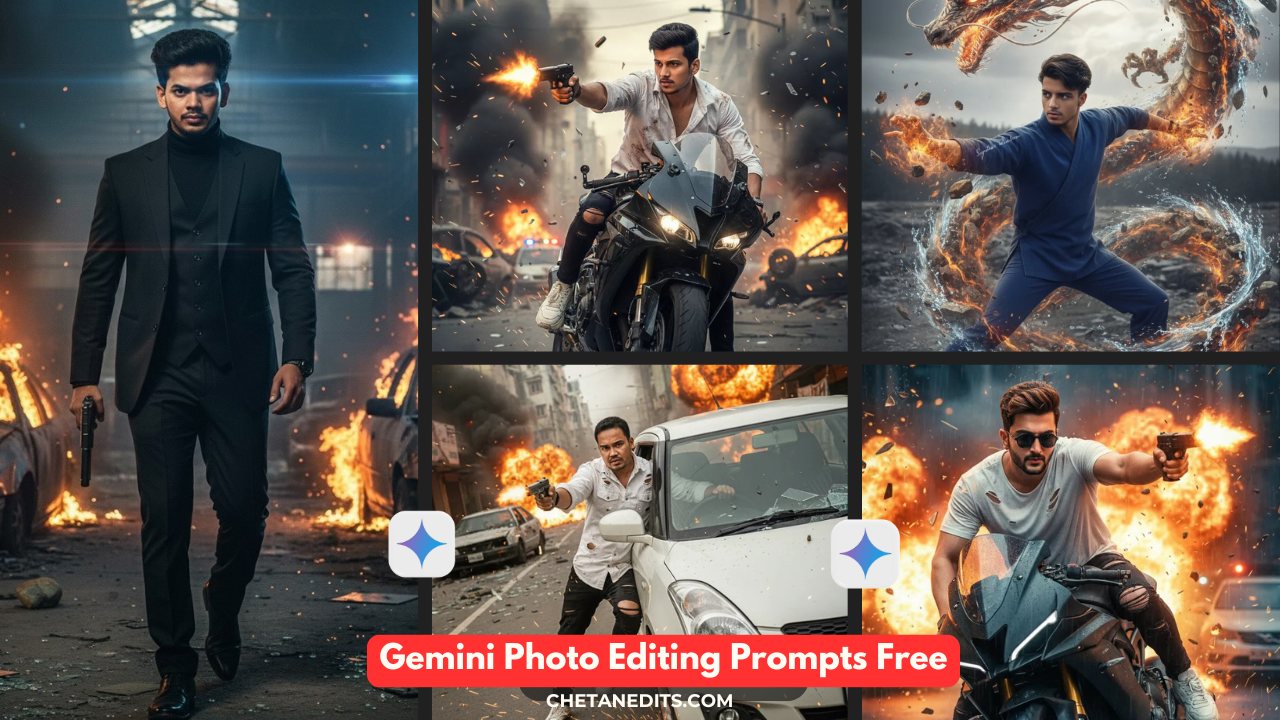 Best 100 Movie Scene Gemini Photo Editing Prompts Free