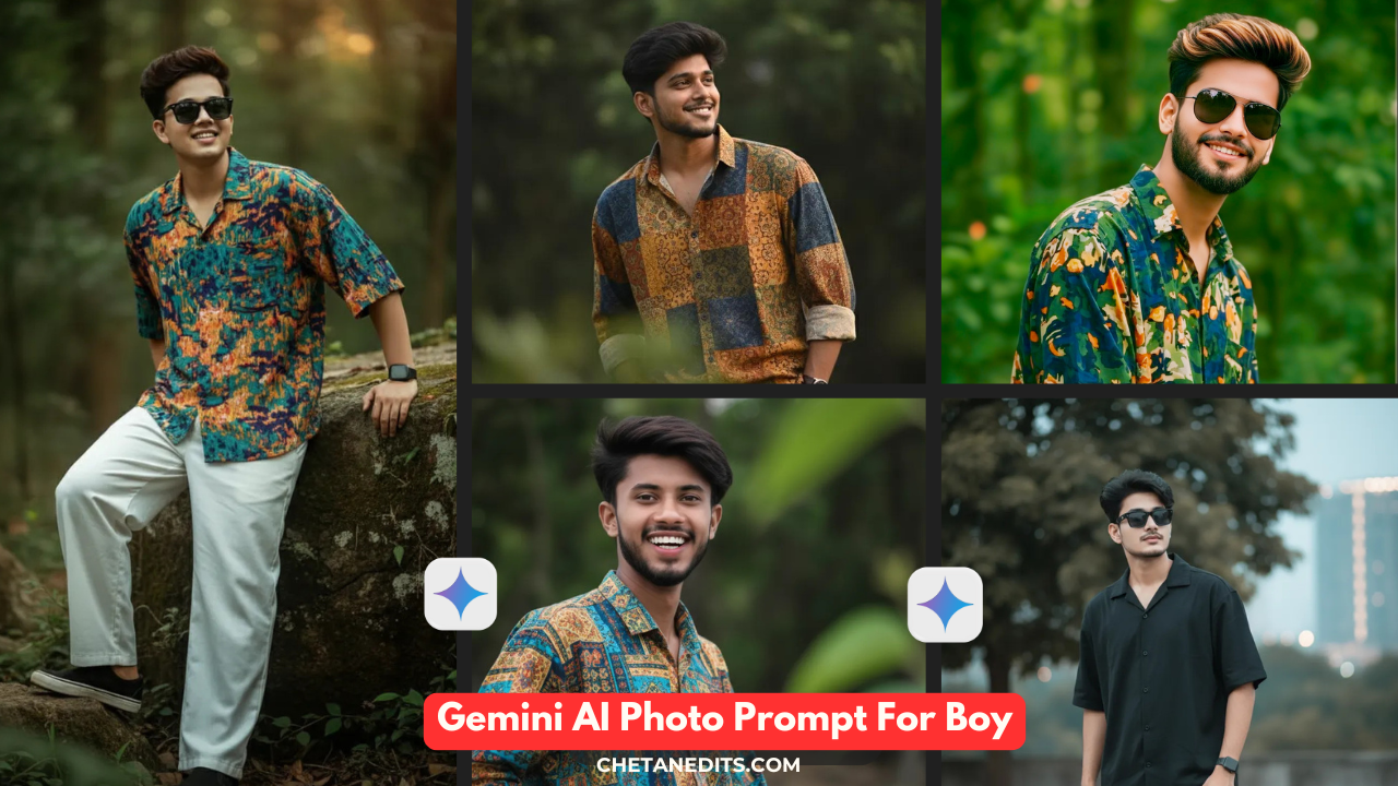 Top 200 New Bokeh Gemini AI Photo Prompt For Boy