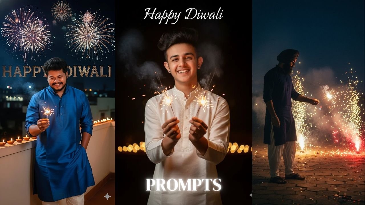 Diwali prompt for Gemini boy